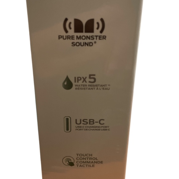 Monster Clarity 101 AirLinks Wireless Earbuds Bluetooth IPX 5 NWT - Picture 5 of 5